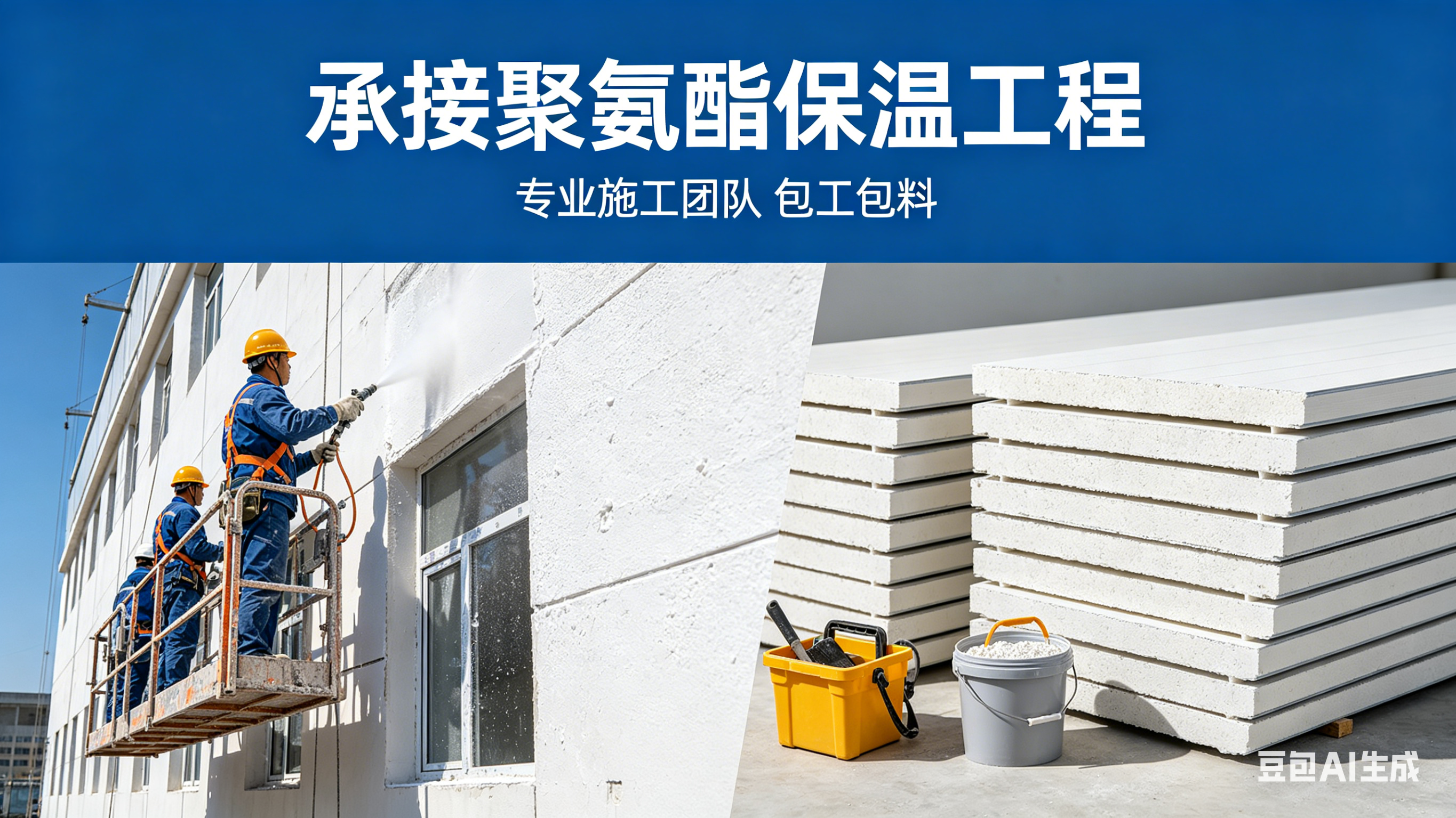唐山市墙面聚氨酯保温聚氨酯发泡保温 - 方案
